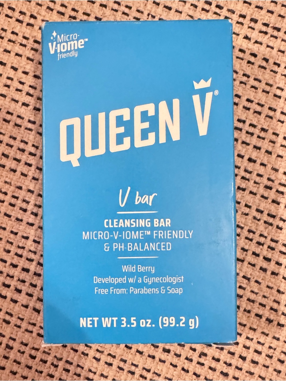 Queen V Wild Berry Cleansing Bar 3.5 oz
